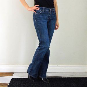 Old Navy The Sweetheart Low Rise Flare Bottom Medium Wash Jeans